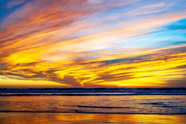 Vacker Utsikt Över Mission Beach San Diego Kalifornien Vid Natursköna — Stockfoto