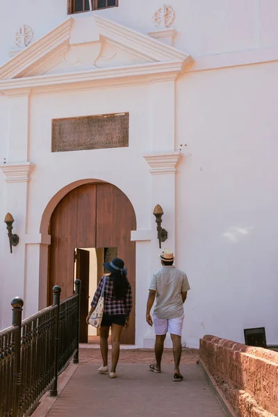 Aguada Jail Goa India May 2Nd 2022 Renovated Aguada Central — Stock Photo, Image