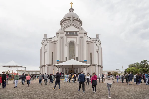 Farroupilha Rio Grande Sul Brazil 26Th May 2022 Pilgrimage Our — Stock Photo, Image