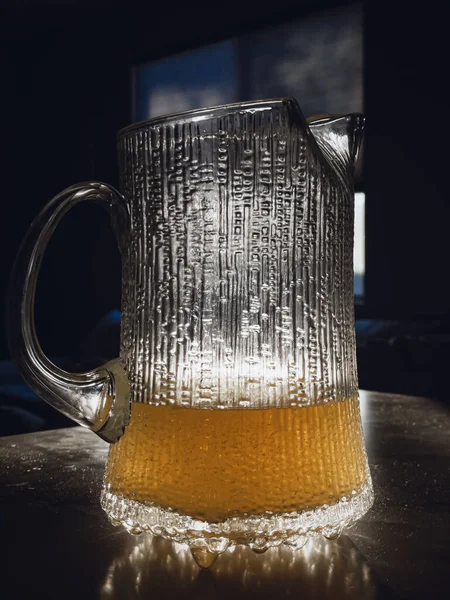 Vertical Shot Lemonade Glass Pitcher — Stock Photo, Image