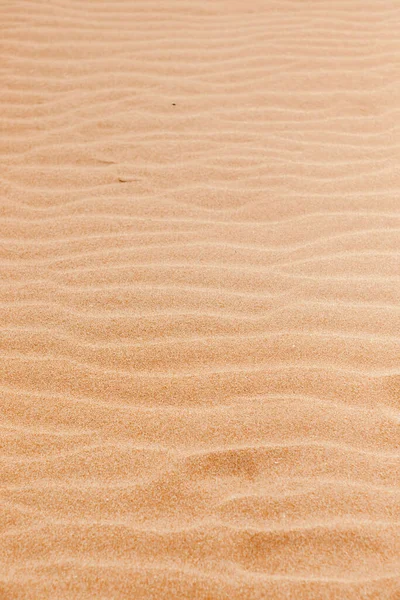 Plan Vertical Dunes Sable Brun Dans Désert — Photo