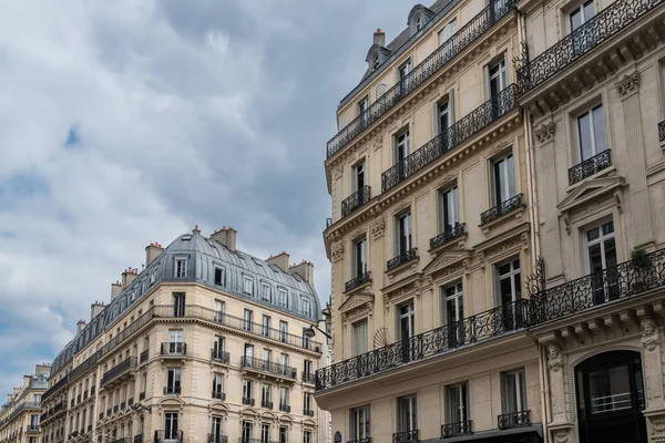 Paris Beautiful Building Avenue Opera Luxury Area Center — Zdjęcie stockowe