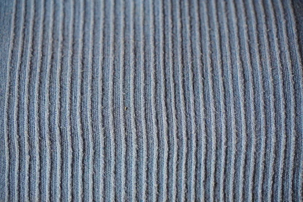 Detailní Záběr Měkkého Modrého Materiálu — Stock fotografie