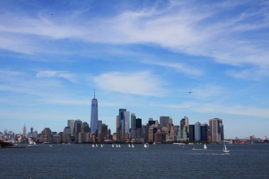 New York City 'nin güzel silueti, ABD