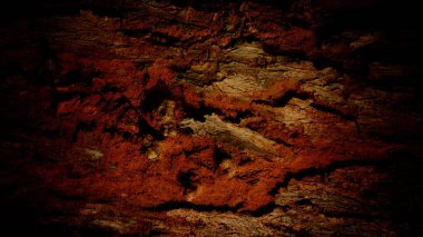 Kırmızı taş desen arkaplanının yakın plan çekimi.