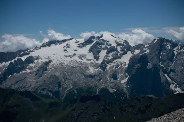 Красивый Вид Горы Горном Хребте Дамите Севере Италии — стоковое фото