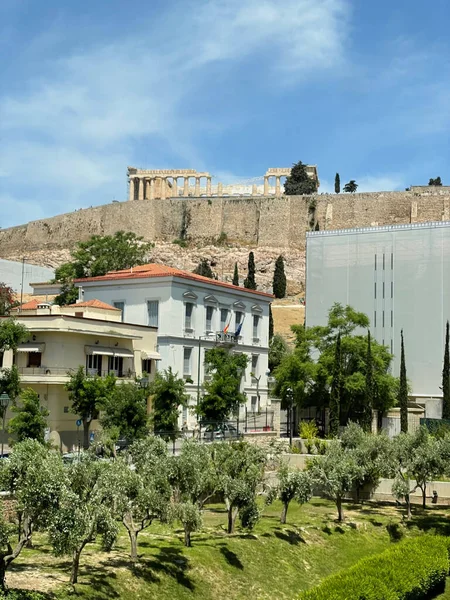 Vertical Shot Acropolis Museum Athens Greece — Stock Photo, Image