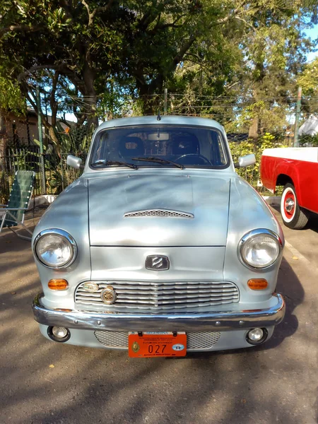 Stary Srebrny Pickup Szary Argenta Pierwsza Seria 1961 1963 Siam — Zdjęcie stockowe