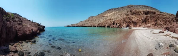 Panoráma Felvétel Strandról Paz Baja California Mexikó — Stock Fotó