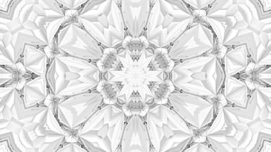 Tekstil ve tasarım için kusursuz bir kaleydoskopik desen