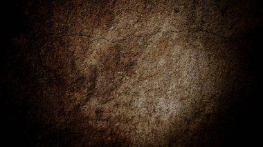 Bir grunge koyu renkli duvarın yakın plan çekimi..