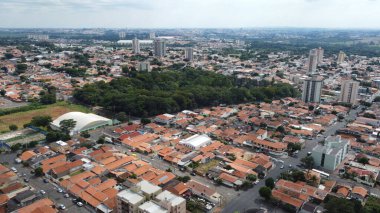 Hava fotoğrafı Nova Odessa, Sao Paulo, Brezilya 'da çekildi.