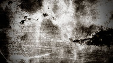 Paslı, eski, kırık bir duvar yüzeyinin yakın çekimi.