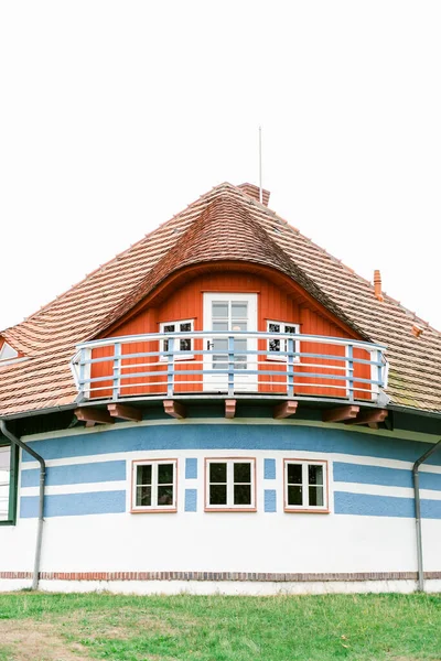 Bellissimo Scatto Verticale Asta Nielsen Haus Hiddensee Germania — Foto Stock