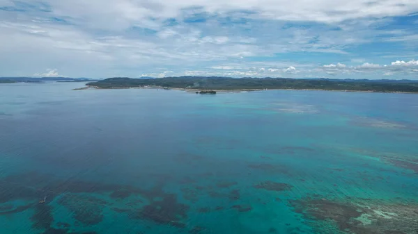 Eine Luftaufnahme Von Inseln Pazifik Auf Den Philippinen — Stockfoto