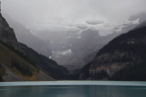 Beautiful Shot Lake Louise Banff Canada October — Stock Photo, Image