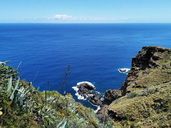 Beautiful View Sea Puntallana Island Palma Canary Islands Spain — Stock Photo, Image