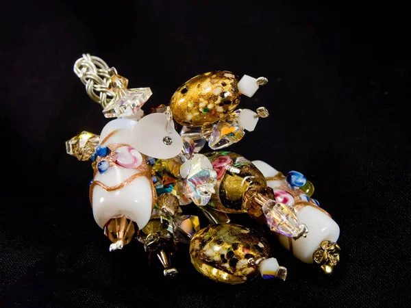 美しい手で作られた工芸品珍しい宝石のビスケット Artesany — ストック写真