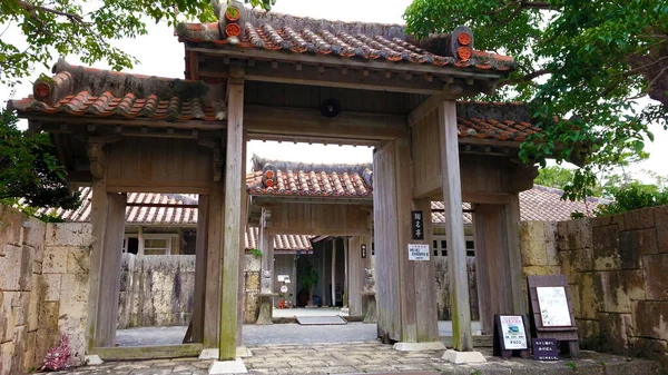 View Janatei Tropical Garden Located Shuri Castle Naha Japan — Stock Photo, Image