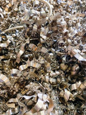 Bronz hurda yığını geri dönüşüme hazır. Yüksek Kalite Resim