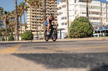Benalmadena Malaga bisiklet testinde triatlon yarışı, Mayıs 2022
