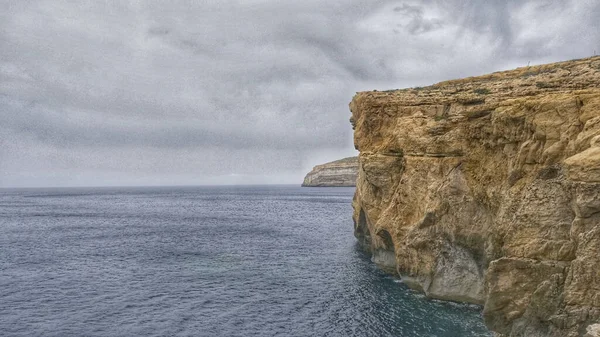 Site Famous Azure Window Used Its Crash — Stock Photo, Image