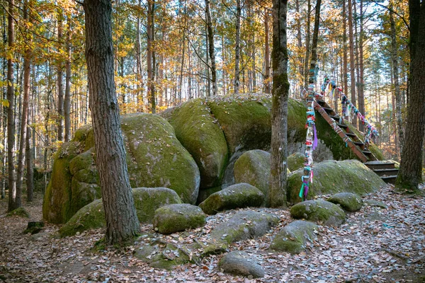 Een Prachtig Uitzicht Stone Village Oekraïense Stonehenge — Stockfoto