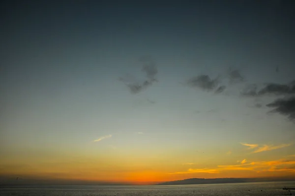 Sun Setting Atlantic Ocean Tenerife Canary Island Spain — Stock Photo, Image