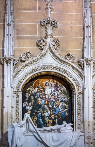Closeup Chapel Saint James Saint Teresa Cathedral Salamanca Spain — Stock Photo, Image