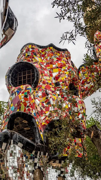 Grosseto 2022 Obras Tarot Garden Parque Artístico Situado Capalbio Inspirado — Foto de Stock