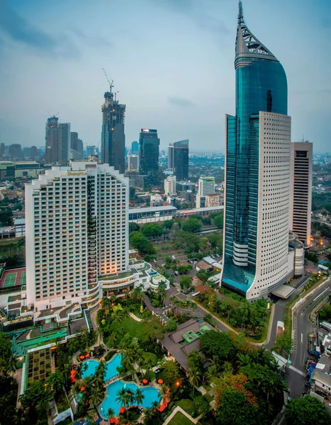 印度尼西亚最高的建筑美丽的照片维斯马46 — 图库照片