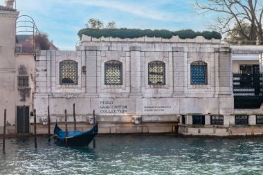 Peggy Guggenheim Koleksiyonu Venedik, İtalya 'daki Büyük Kanaldan