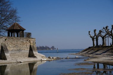Ukrayna 'daki Khorytsia adasından bir manzara, Dinyeper nehrinde yer alıyor.