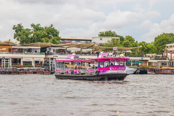 Ferry Boat Chaophraya River Bangkok Thailand Southeast Asia — Stock Photo, Image