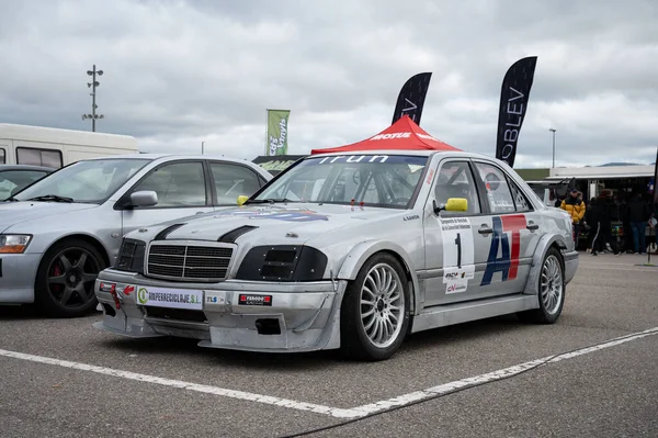 Mercedes Amg W202 Dtm Auf Der Rennstrecke — Stockfoto