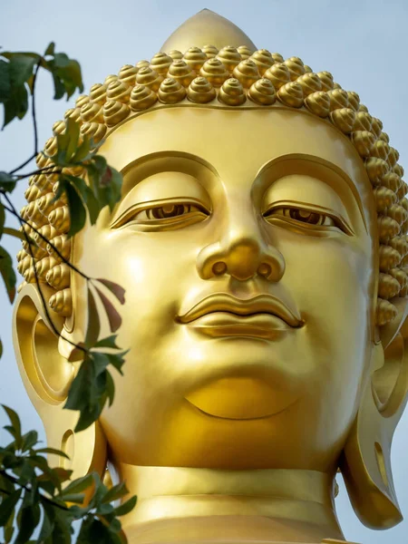 Selective Golden Buddha Statue Bangkok Thailand — Stock Photo, Image