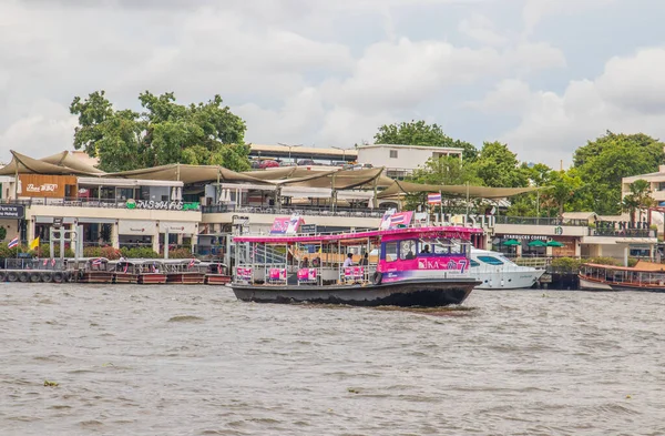 Ferry Boat Chaophraya River Bangkok Thailand Southeast Asia — Stock Photo, Image