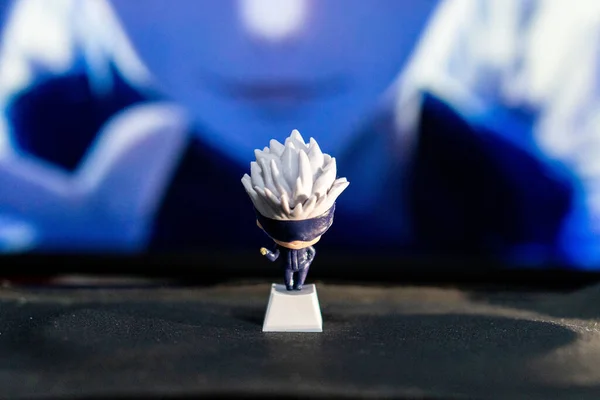 Satoru Gojo Superhero Toy Gege Akutami Manga Jujutsu Kaisen Series — Stock Photo, Image