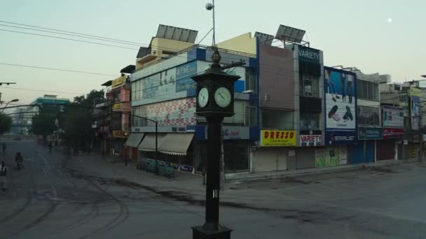 Luchtfoto Van Saddar Bazar Rawalpindi Pakistan — Stockvideo