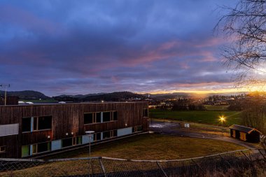 Lorenskog Norveç Kilisesi Çekici