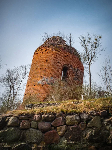 Lugar Perdido Una Antigua Ruina Del Castillo 1236 — Foto de Stock