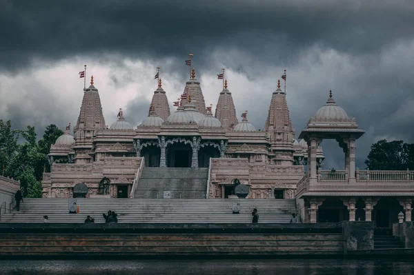 Scenic View Baps Shri Swaminarayan Mandir Altana Georgia — Stock Photo, Image