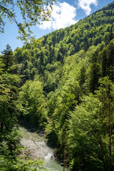 Entenlochklamm, Avusturya 'da manzara Schmugglerpfad