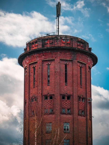 Lost Water Tower Which Longer Operation — Stock Photo, Image