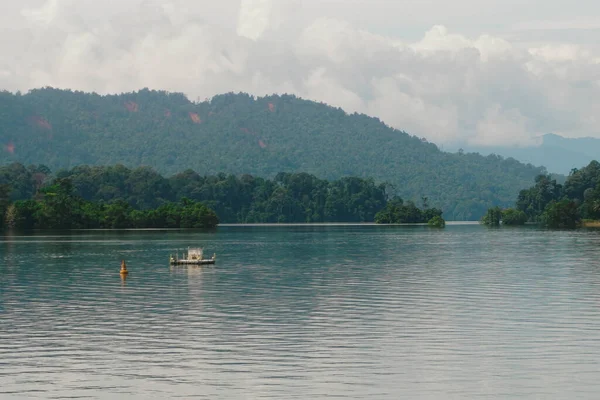 Photo Vast Tasik Kenyir Lake Terengganu Malaysia Which Also Happens — Stock Photo, Image