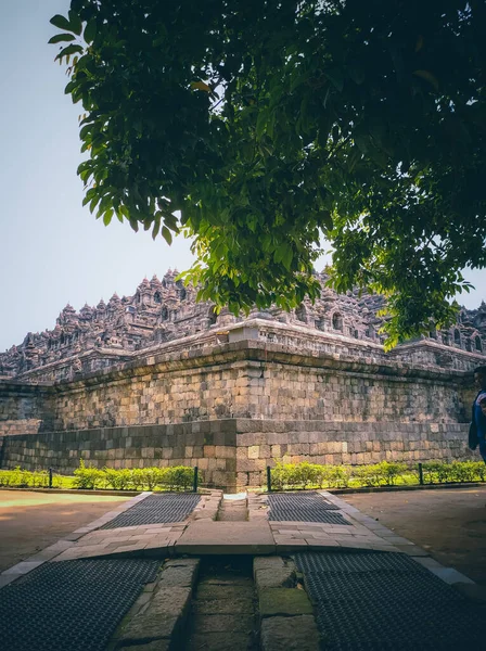 Beautiful View Borobudur Temple Magelang Indonesia —  Fotos de Stock
