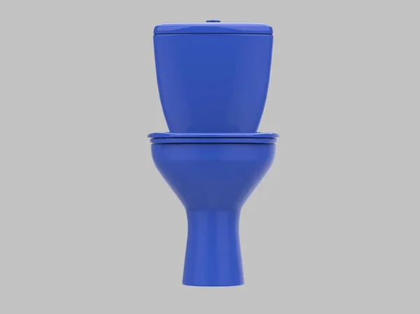 Blaue Sitz Abbildung — Stockfoto