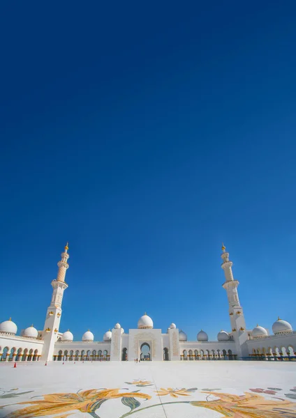 Beautiful View Sheikh Zayed Grand Mosque Abu Dhabi — Stock Photo, Image