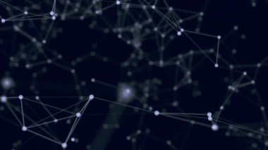 Soyut çokgen uzay düşük poligonal arkaplan 