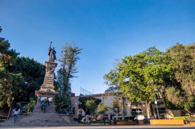 Queretaro, Meksika 'daki Corregidora Anıtı.